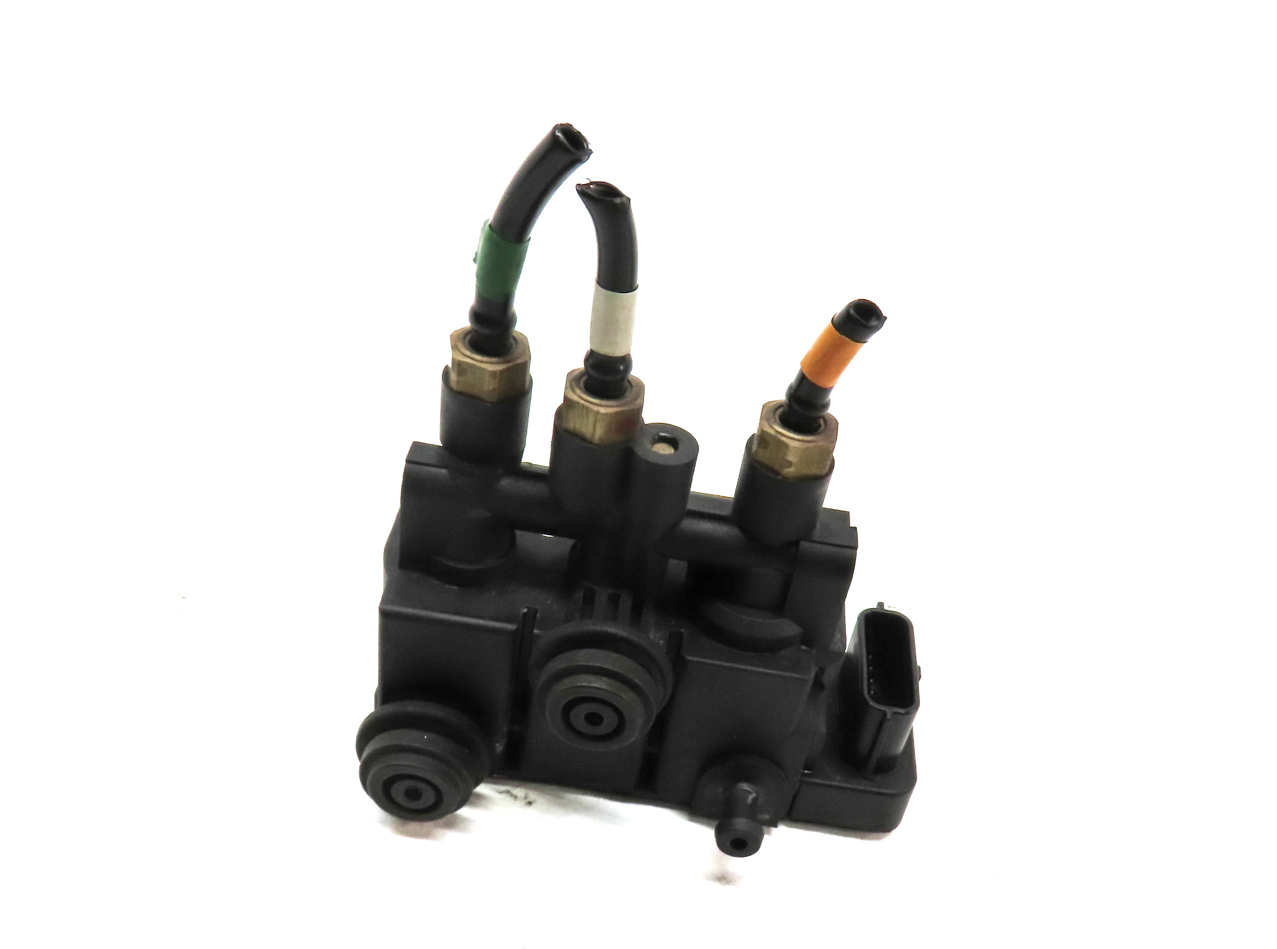 2016 LAND RANGE ROVER (L405) FRONT AIR RIDE SUSPENSION CONTROL VALVE BLOCK — exact item pictured